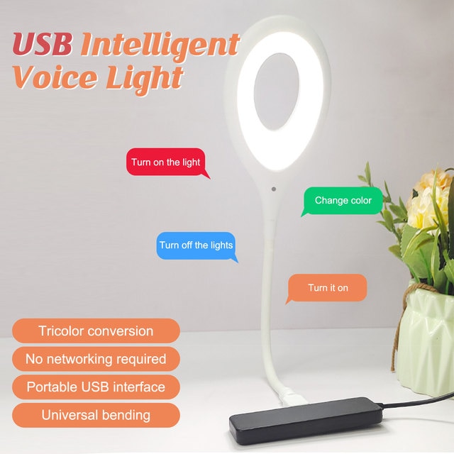 LK-50 USB Smart Voice Control LED Light